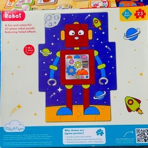 Milly & Flynn Robot jigsaw puzzle